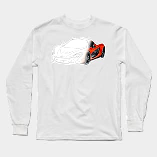 Fast and Furious McLaren P1 Supercar Long Sleeve T-Shirt